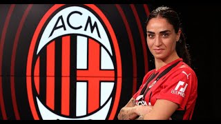 MARTINA PIEMONTE  Welcome to AC Milan Women  Skills amp Goals [upl. by Brandenburg]