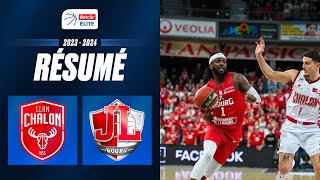 ChalonSaone vs Bourg en Bresse  Résumé 20232024  LNB Officiel [upl. by Alleusnoc]