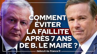 Comment éviter la faillite et redresser léconomie après 7 ans de Bruno Le Maire  N DupontAignan [upl. by Ranita]