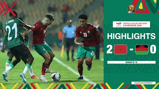 Morocco 🆚 Malawi Highlights  TotalEnergiesAFCON2021 Round Of 16 [upl. by Savick]