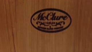 Butcher Block How To Make An End Grain Hickory Chopping Block by McClure Block [upl. by Idnic]