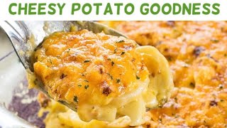 Cheese Lovers Favorite Dish  Stove Top Au Gratin Potatoes  Quick and Easy Potato Recipe [upl. by Elime]