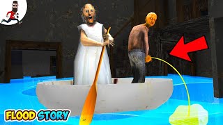 Flood in Grannys house ★ Funny Animation Granny Grandpa Ice Scream [upl. by Marietta]