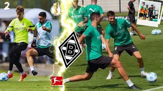 Gladbach TrainingsVlog💯⚽️Die Borussia sicher im Abschluss👀🔥 [upl. by Ramsdell]