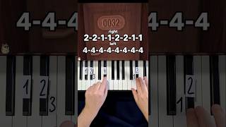 DOORS Chase Piano Tutorial shorts [upl. by Aicnerolf379]