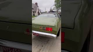 Dodge Demon Sound carshow v8engine small block v8 like Plymouth Duster dodge carshorts [upl. by Maurita965]