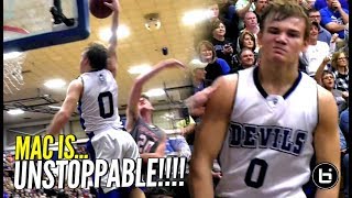 Mac McClung IS UNSTOPPABLE Goes KOBE On Em w 41 Points To Win District Championship [upl. by Ayahsey]