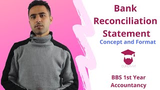 Bank Reconciliation Statement Concept and Format  BBS 1st year  Accountancy [upl. by Erdnaid896]