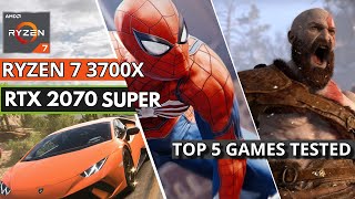 Ryzen 7 3700X  RTX 2070 Super  Test in top 5 Games [upl. by Krefetz]