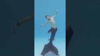 Merman Alex in action🧜🏻‍♂️Mermaid Couple Tribe Phuket merpeople merman mermaidsphuket [upl. by Shu]