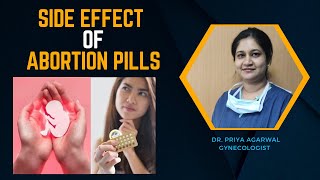 Side effects of Abortion pills 💊 [upl. by Manvel]