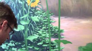 How to paint Foliage  Mural Joe [upl. by Danielle]