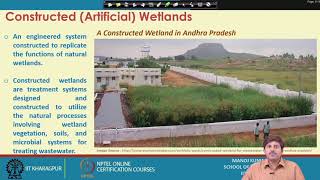 Lecture 49 Wastewater Treatment Systems Integrated Systems Wetlands [upl. by Irtimd841]