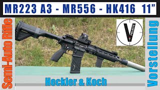 Heckler amp Koch HK MR223 A3 • MR556 • HK416 [upl. by Ballard]