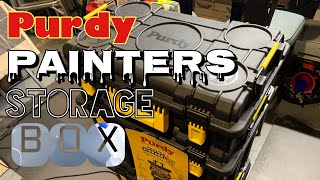 Brand New Purdy Painters Storage Box Review [upl. by Anoet]