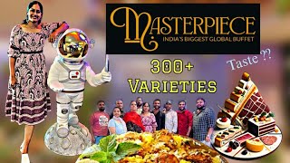 Masterpiece Buffet Hyderabad  Masterpiece Indias Biggest Global Buffet At Gachibowli Hyderabad [upl. by Shank]