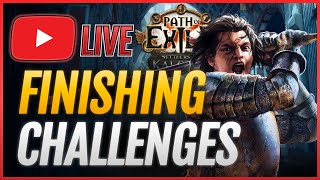 FARM Test  Finishing Challenges🔴FB Slayer Build Blasting🔴PoE 325 [upl. by Eekcaj437]