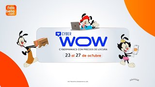 Falabella Perú  Cyber Wow  Promo con Animaniacs  Octubre 2023 [upl. by Israel]