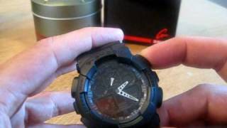 Casio GShock GA1001A1ER review  handleiding [upl. by Aeresed]