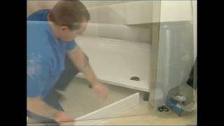 Daryl Shower Enclosure Installation  Part 1  Shower Trays [upl. by Nitreb]