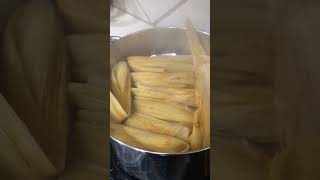 Pork tamales tamales shorts mexicanfood foodlovers [upl. by Neyut161]