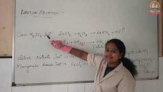 Salt analysis Strontium chloride [upl. by Norb]