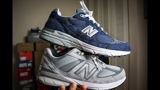 NB 990v5 vs NB 993 Which one is better  OnFeet Look [upl. by Yanaj]