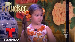 Niña rusa de 5 años pone en práctica su talento  Don Francisco Te Invita  Entretenimiento [upl. by Ennayoj]