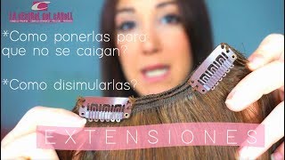 EXTENSIONES CLIP  Cómo ponerlas [upl. by Neffirg]