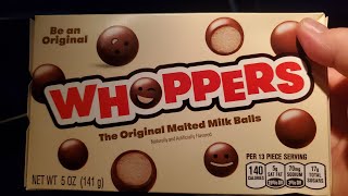 Classic Candy Review Whoppers Malted Milk Balls [upl. by Matless]