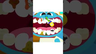 Baby Dino Has Rotten Teeth Cocobi Dentist Cartoon for Kids shorts [upl. by Heinrich]