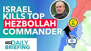 Israel Strikes Top Hezbollah Commander What Next [upl. by Warwick842]