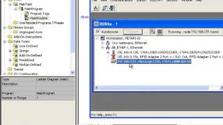 CLP FÁCIL Video Aula Troca de Dados Messages entre duas CPUs da Rockwell  Allen Bradley [upl. by Floss]