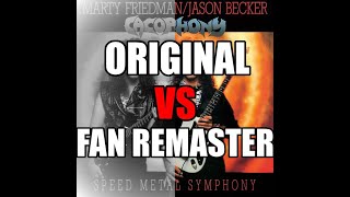 Comparison Cacophony Speed Metal Symphony  Original vs Fan Remaster [upl. by Methuselah]