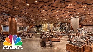 CNBC Tours Starbucks’ Massive New Shanghai ‘Coffee Wonderland’  CNBC [upl. by Fosdick]