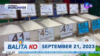 Balita Ko September 21 2023 [upl. by Fagen]