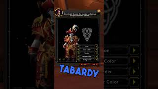 Vlastní tabard pro každého shorts [upl. by Duane644]