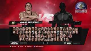 WWE 2K14 Complete Roster 1080 HD [upl. by Yerot]