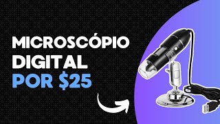 🔬 ¡Microscopio Digital Chino por Menos de 25  Review Sorprendente 👀 [upl. by Blinny]