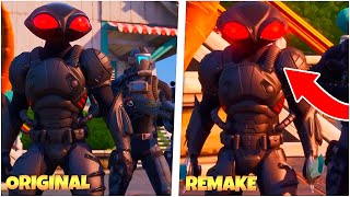 We Recreated the Fortnite Black Manta  Aquaman  Trailer  Recreating Fortnite Trailers pt12 [upl. by Calla]