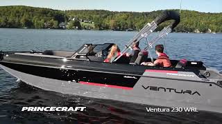 Princecraft  Ventura 230 WRL 2024 Bateau ponté en aluminium  Aluminum deck boat [upl. by Orin]