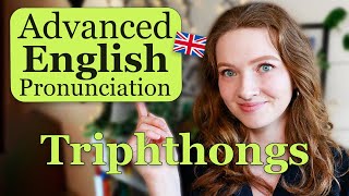 Triphthongs in English  How to Pronounce English vowels free PDF 📄✨ [upl. by Nnaeerb]