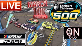 🔴Shriners Childrens 500 at Phoenix LIVE NASCAR Cup Series Race Audio Leaderboard amp more [upl. by Sidonnie]