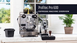 Profitec Pro 600 Espresso Machine Review [upl. by Morrill]