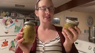 Green Tomato Chow Chow  Recipe and Canning Instructions [upl. by Aubrie106]