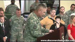 Major General John F Campbell 101st Airborne Division Commander returned to Fort Campbell May 20th [upl. by Hcab]