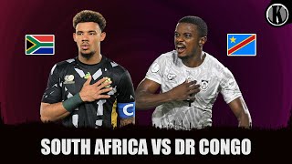 SOUTH AFRICA VS DR CONGO AFCON 2023 BAFANA BAFANA HUGO BROOS TEBOGO MOKOENA RONWEN WILLIAMS [upl. by Htiffirg220]