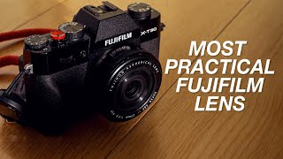 XF27mm f28  As Compact As Possible Fujifilm Lens Review [upl. by Ilac]