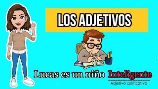 ✅ Los Adjetivos  Tipos Función y Ejemplos [upl. by Stephine]