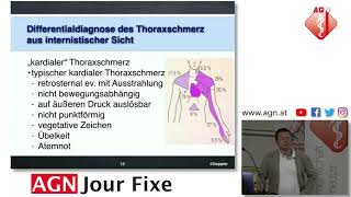 Differentialdiagnose des Thoraxschmerz aus internistischer Sicht  Reinhard Doppler [upl. by Monjo]